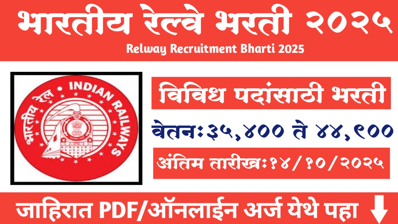 RRB Section Controller Bharti 2025