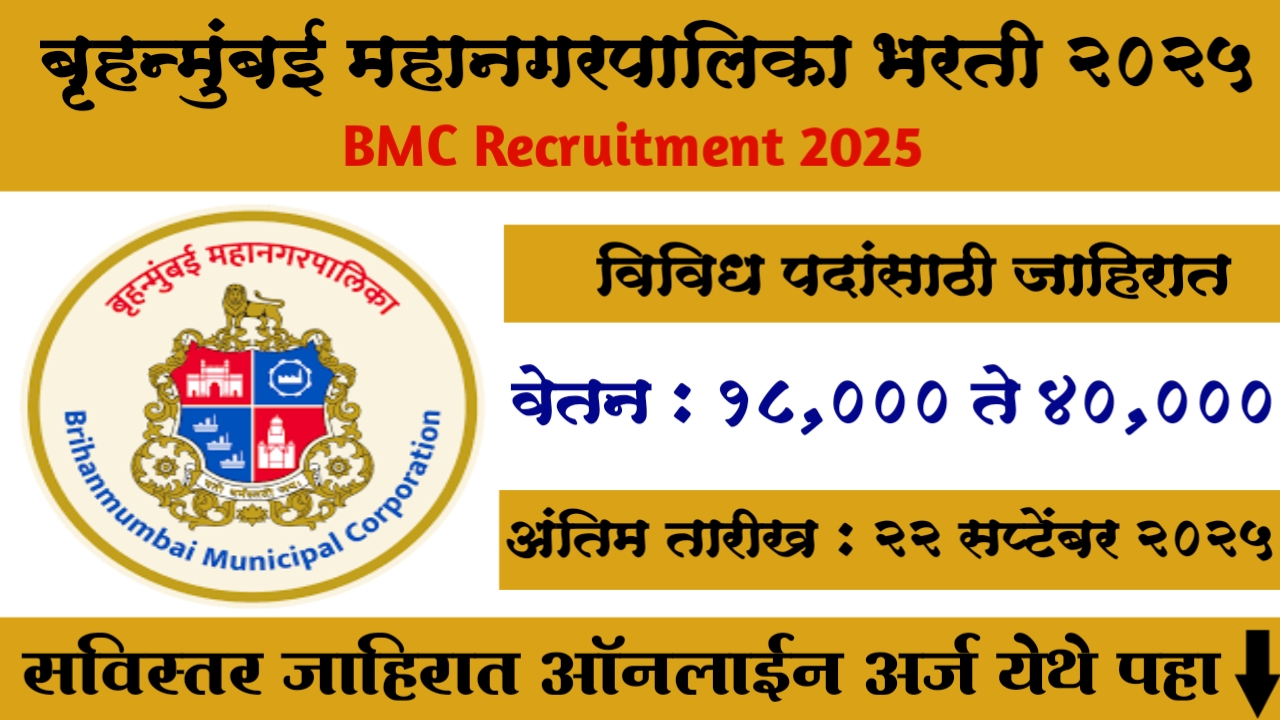 Mumbai Mahanagarpalika Bharti 2025