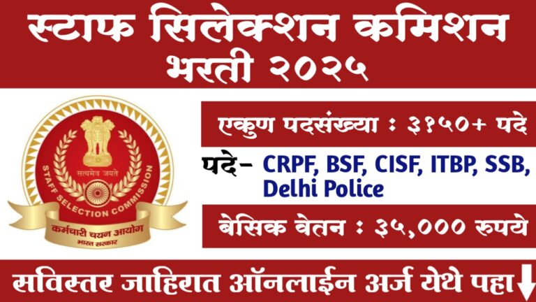 Staff Selection Commission Bharti 2025