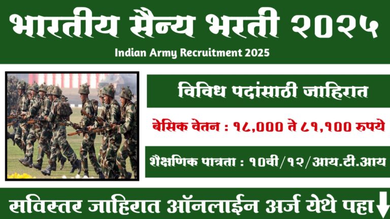 Indian Army Bharti 2025