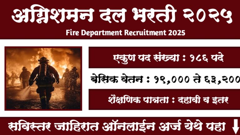 Nashik Fire Department Bharti 2025