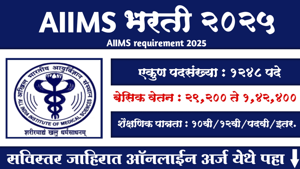AIIMS Recruitment 2025