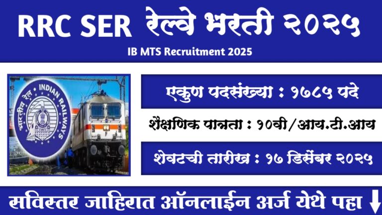 RRC SER Apprentice Bharti 2025