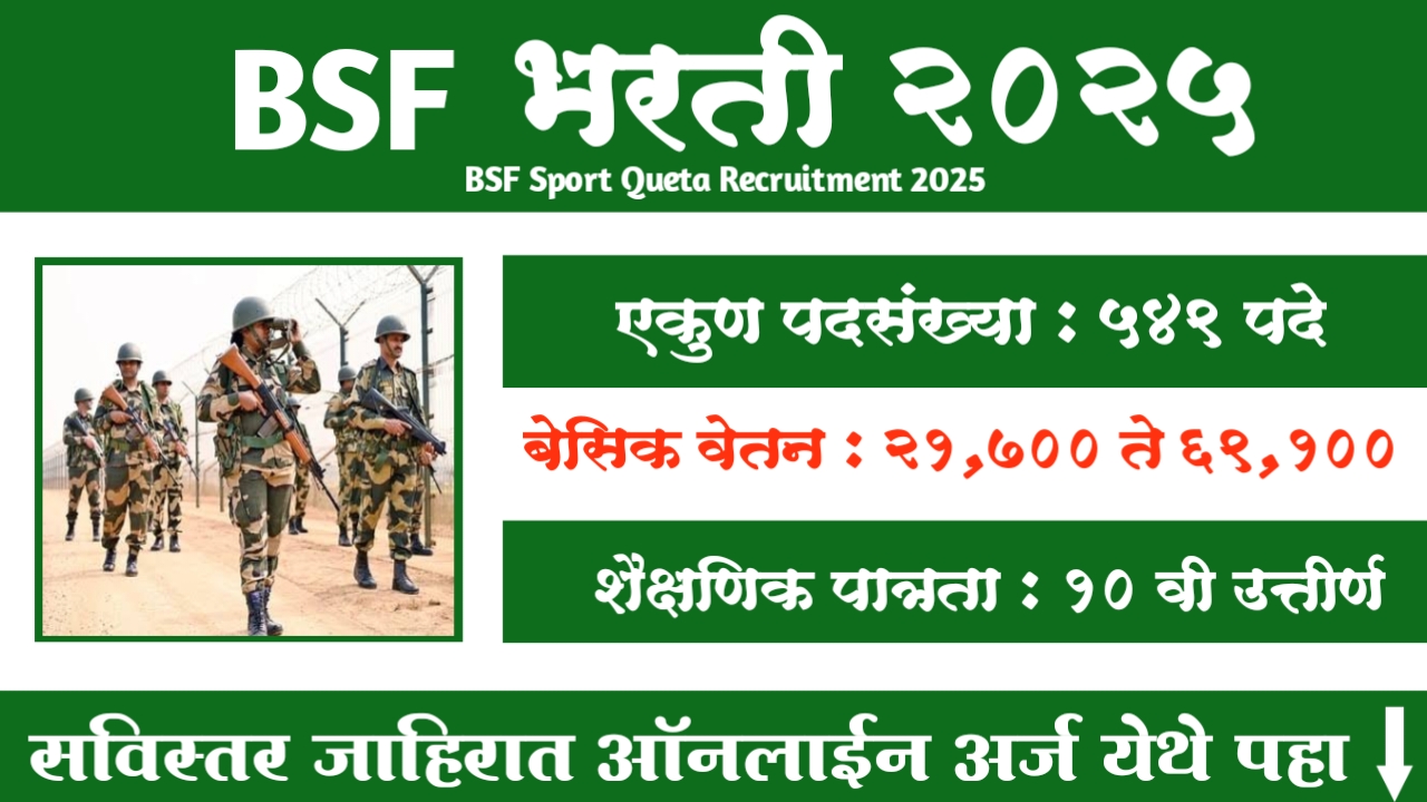 BSF Recruitment 2025