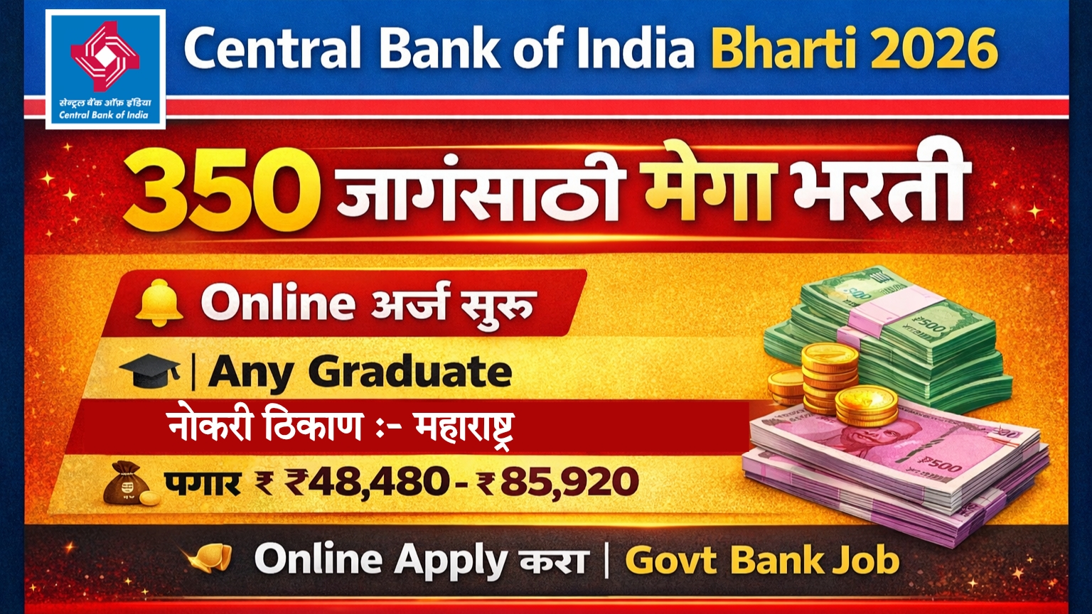 Central Bank of India Bharti 2026