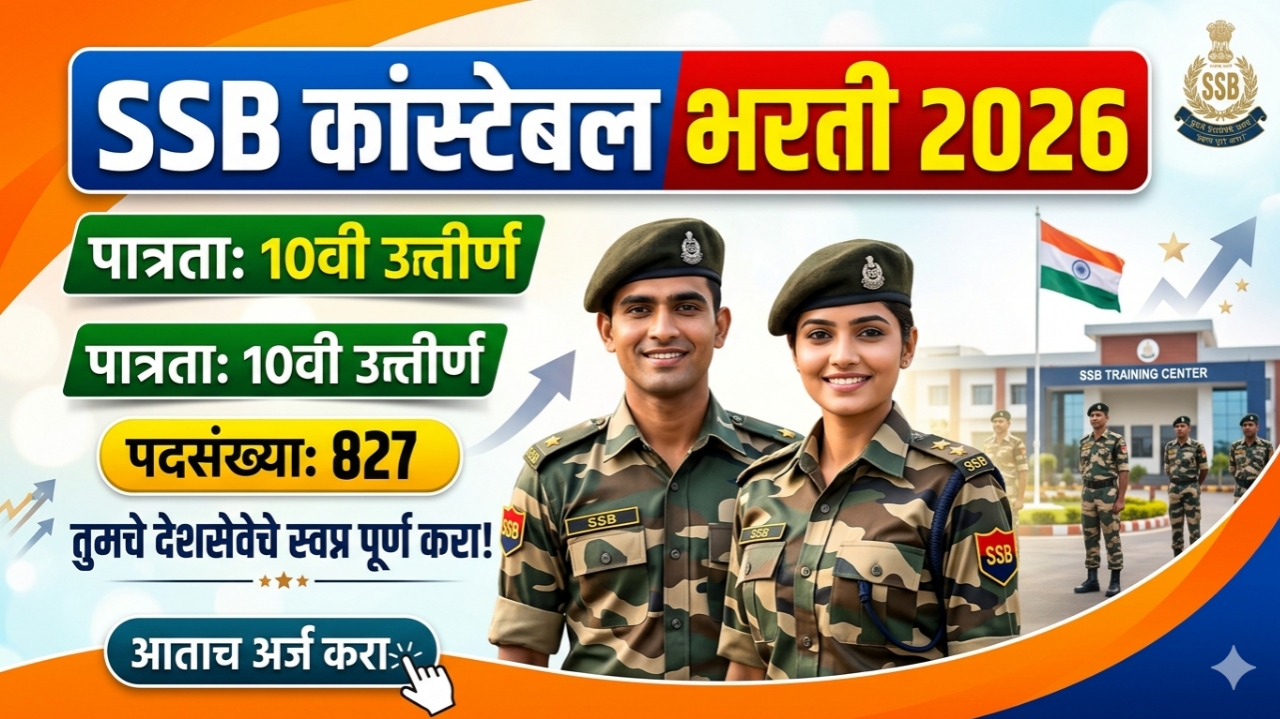 SSB Constable Bharti 2026