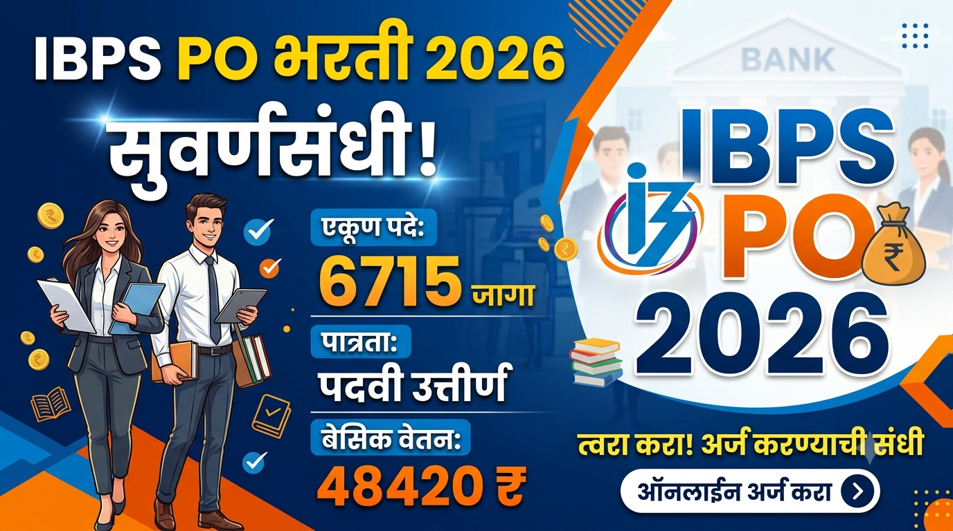 IBPS PO Recruitment 2026 IBPS PO Bharti 2026